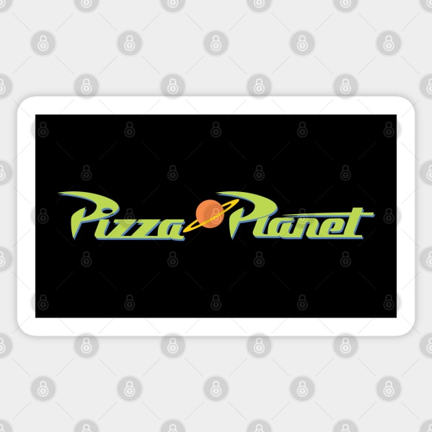 Pizza Planet Sticker by tvshirts